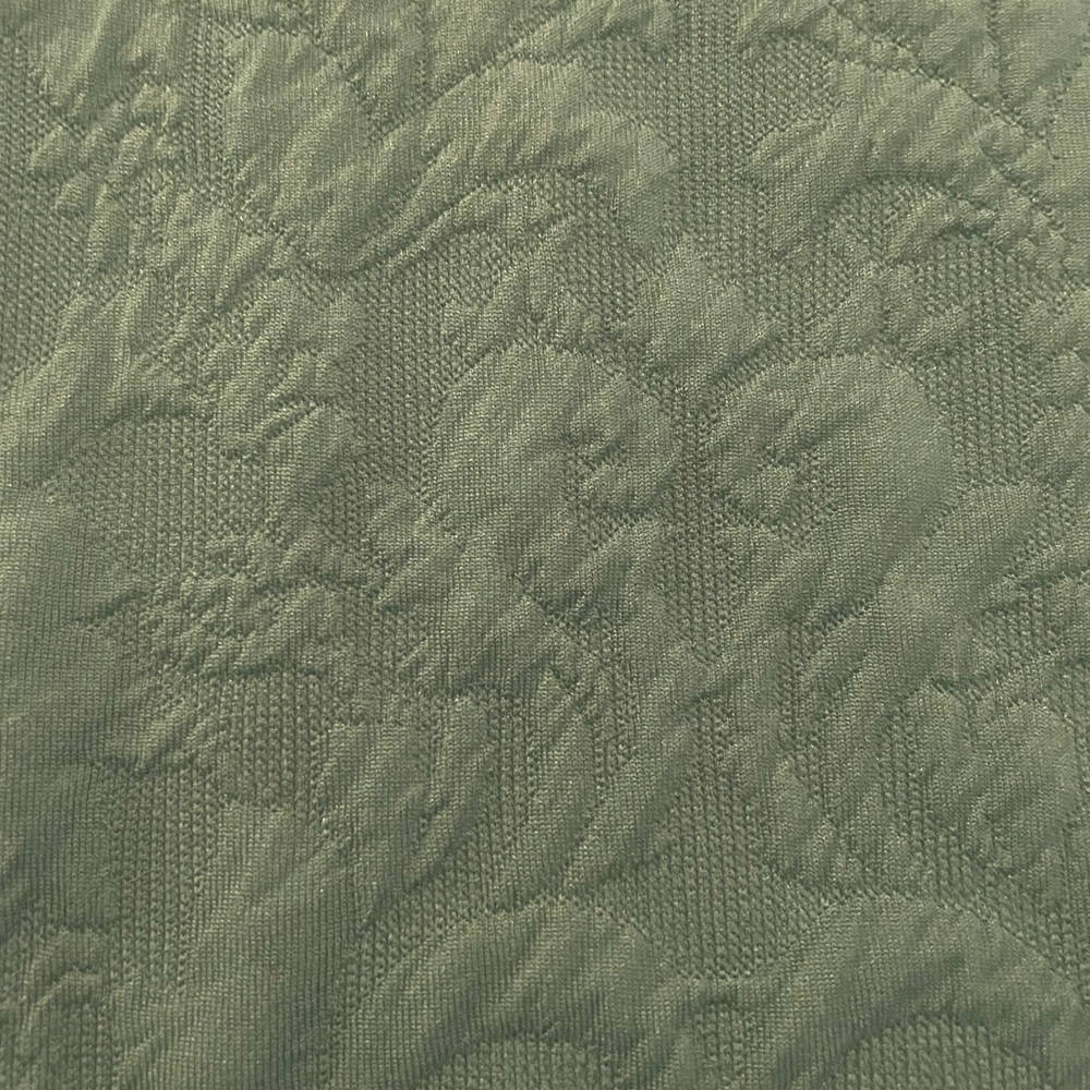 Crown & Ivy - Green Textured Blouse - Picture 5 of 6
